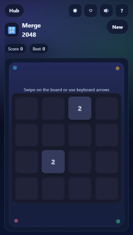 Merge 2048 gameplay screenshot