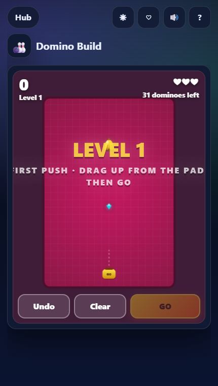Domino Build gameplay screenshot
