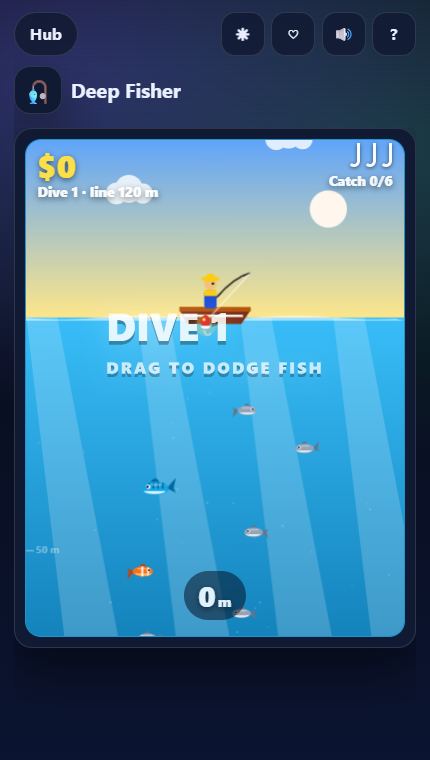 Deep Fisher gameplay screenshot