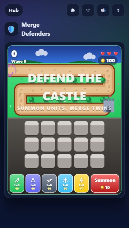 Merge Defenders gameplay screenshot