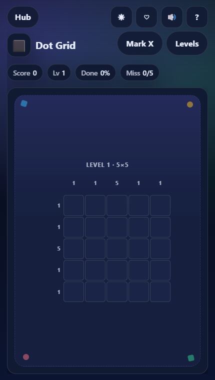 Dot Grid gameplay screenshot