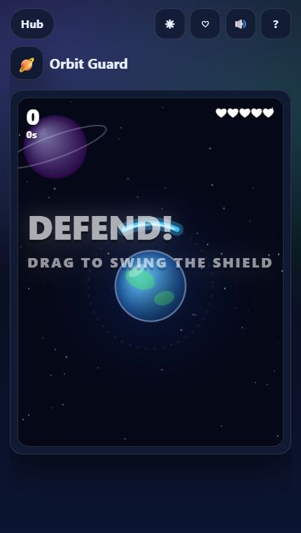 Orbit Guard gameplay screenshot
