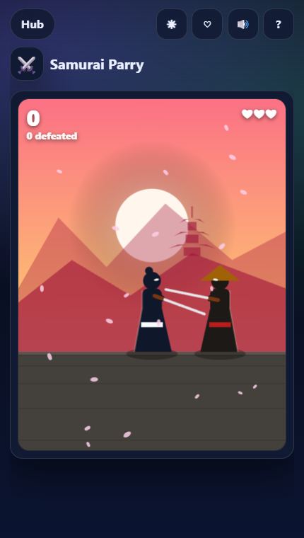 Samurai Parry gameplay screenshot