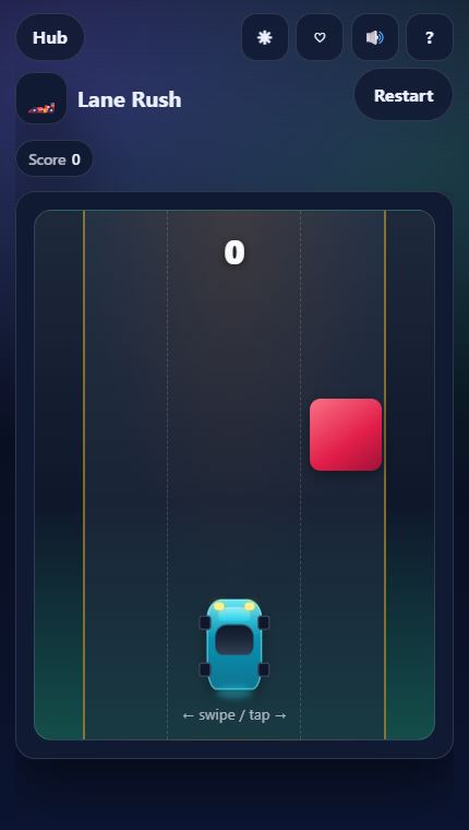 Lane Rush gameplay screenshot