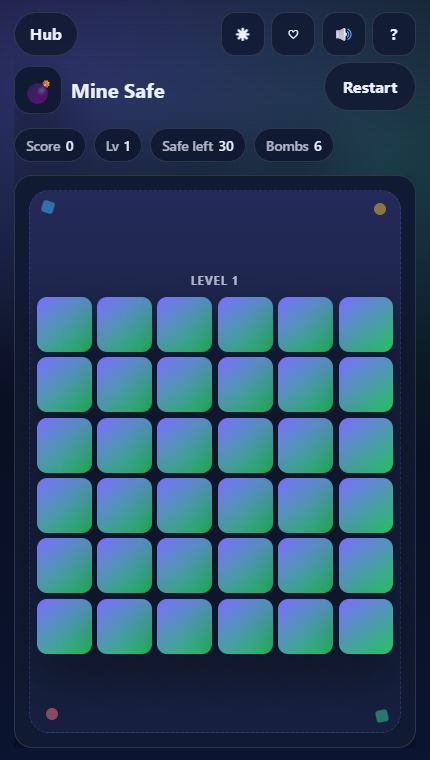 Mine Safe gameplay screenshot