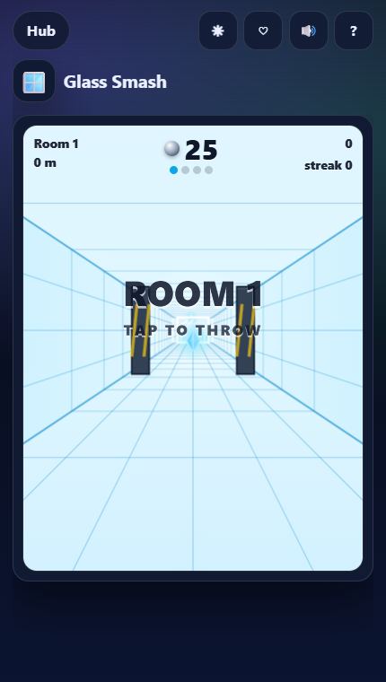 Glass Smash gameplay screenshot