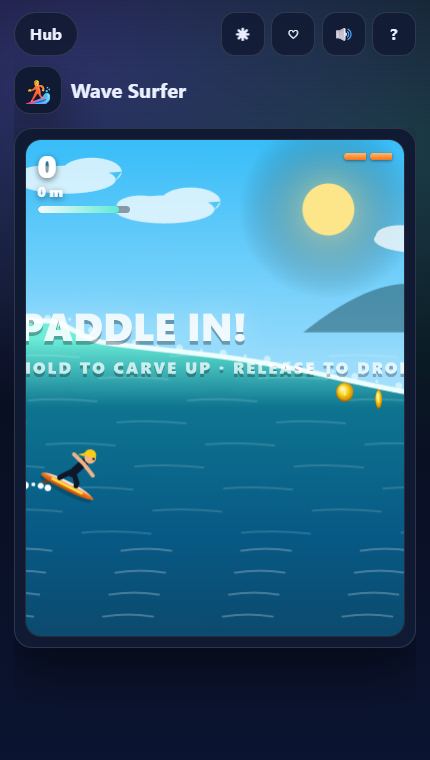 Wave Surfer gameplay screenshot