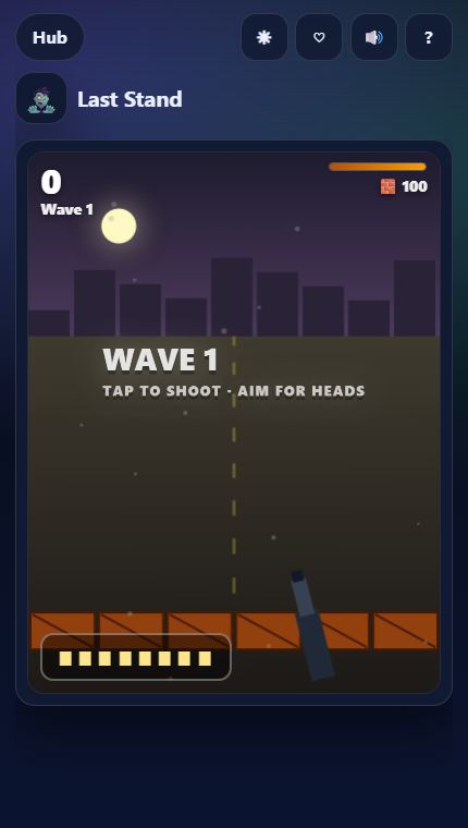 Last Stand gameplay screenshot